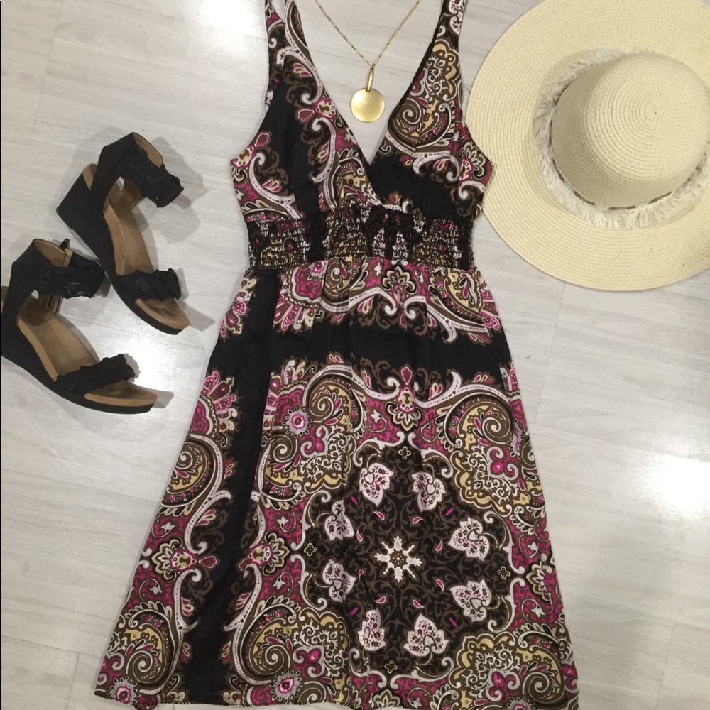 Alice & Trixie 100% silk dress evening or day XS